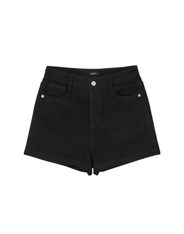 랩 [갤러리아] LAP 베이직 워싱 3부 데님쇼츠 AS2DP580 착용컷
