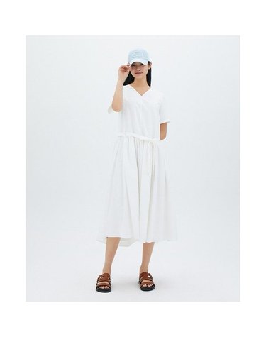 [갤러리아] LAP 브이넥 벨트 롱원피스 AR2WO466