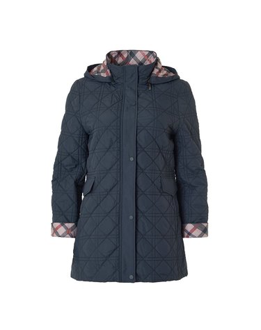 [갤러리아] 후드탈부착 누빔점퍼 RE7-BC070