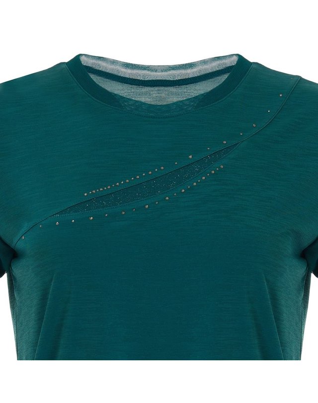 리본 [갤러리아] 망사포인트 티셔츠 RF6-BL510 착용컷