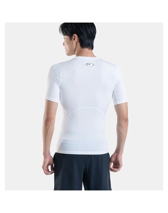 언더아머 [갤러리아] [언더아머] 남성 HeatGear 컴프레션 기능성 이너웨어 반팔 1361518 착용컷