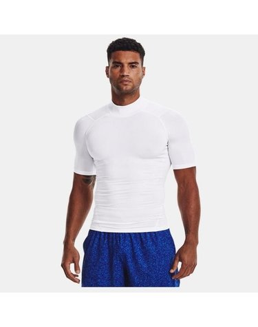 [갤러리아] [언더아머] 남성 HeatGear 아머 컴프레션 모크넥 반팔티셔츠 1372586-100