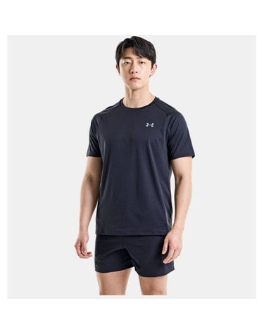 [갤러리아] [언더아머] (1326413-001) 남성 UA 기본 기능성 헬스 러닝 운동 반팔티셔츠