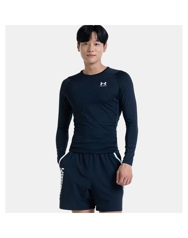 [갤러리아] [언더아머] 남성 HeatGear 컴프레션 기능성 긴팔 1361524-001