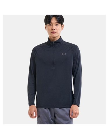 [갤러리아] [언더아머] 남성 UA Tech  반집 기능성 긴팔 티셔츠 1328495-001