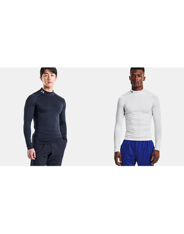 [갤러리아] [언더아머] 남성 HeatGear 모크 컴프레션 기능성 긴팔 1369606