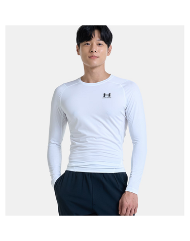 [갤러리아] [언더아머] 남성 HeatGear 컴프레션 기능성 긴팔 1361524-100