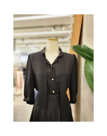 [갤러리아] [22F/W]타이러플블라우스 RQYWBL120