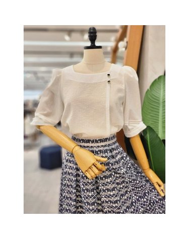 [갤러리아] S/S 스퀘어넥퍼프소매블라우스RRGWBL020