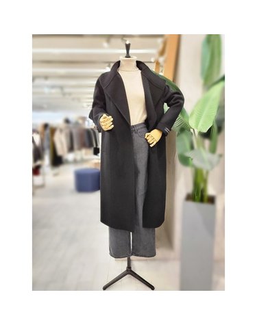 [갤러리아] F/W 핸드메이드하이넥롱코트 RQKWLC03A