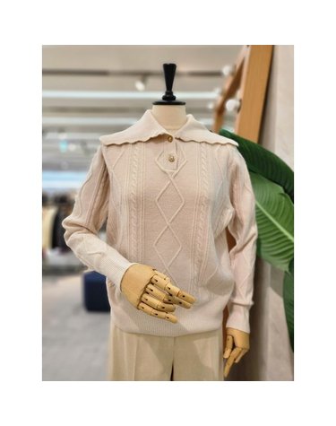 [갤러리아] F/W 빅카라 니트 RQLKPO02A