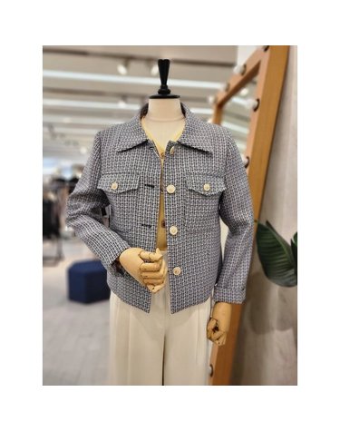 [갤러리아] S/S 칼라넥커러믹스트위드버튼재킷 RRCWJK04A