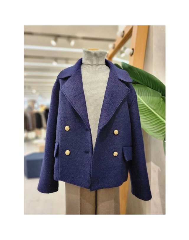 리안뉴욕 [갤러리아] F/W 루즈핏모직자켓RQJWJK05A 착용컷