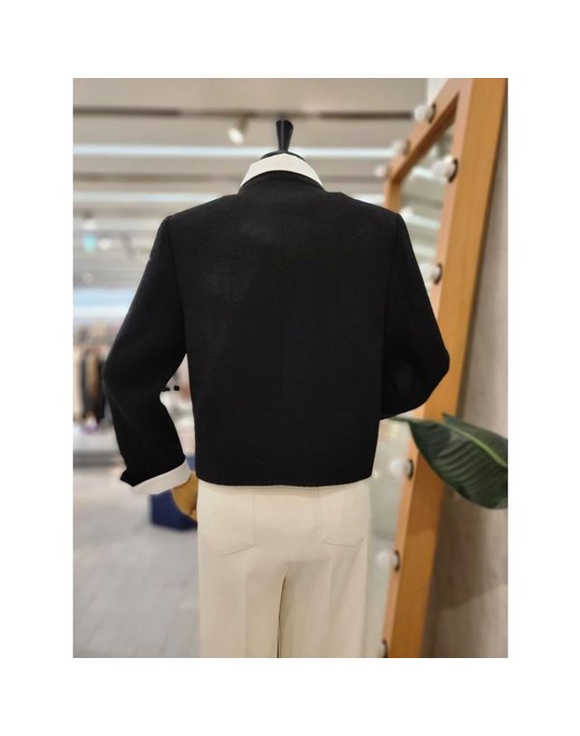 리안뉴욕 [갤러리아] S/S 클래식크롭 자켓RRCWJK03A 착용컷