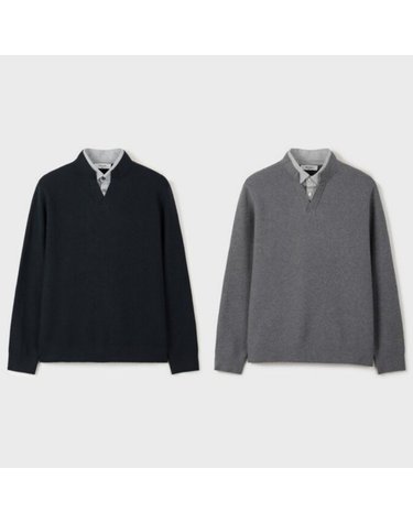[갤러리아] 에디션 26F/W 남성 겨울 셔츠 레이어드 스웨터 NEH1EV1901 2종