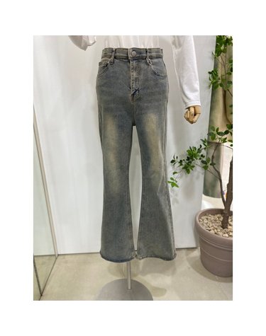[갤러리아] [레코브]속기모 워싱 부츠컷 데님팬츠(LC41F2DP004X)