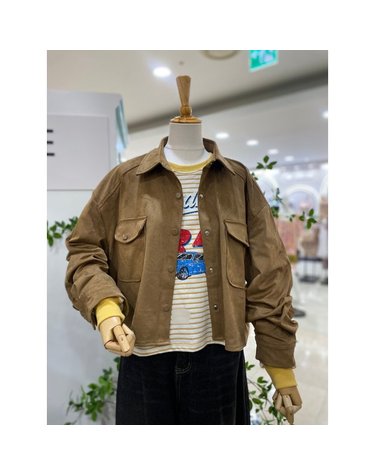 [갤러리아] [레코브]스웨이드 셔츠형 긴팔 자켓 (LC61F3JK505X)