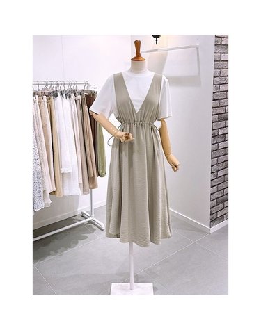 [갤러리아] [레코브]컬러 배색 원피스(SB31F8OP526X)