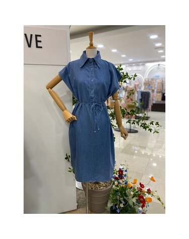 [갤러리아] [레코브]드롭숄더데님원피스(LK31F8DO502B)