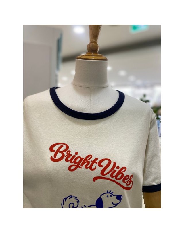 레코브 [갤러리아] [레코브]도그나염반팔세트(LC41F8TP004S) 착용컷