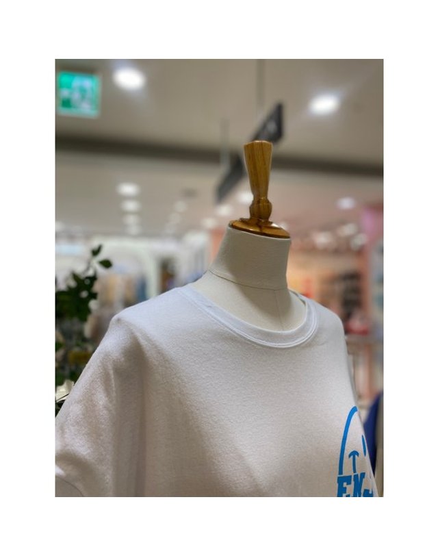 레코브 [갤러리아] [레코브]형광 스마일 프린트 티셔츠 (LC41E8ST053X) 착용컷