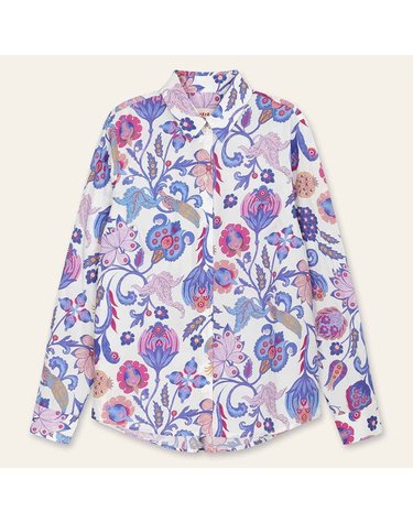 [갤러리아] (26S/S)오일릴리 빙고 플라워패턴 블라우스(OWISABL012-002)