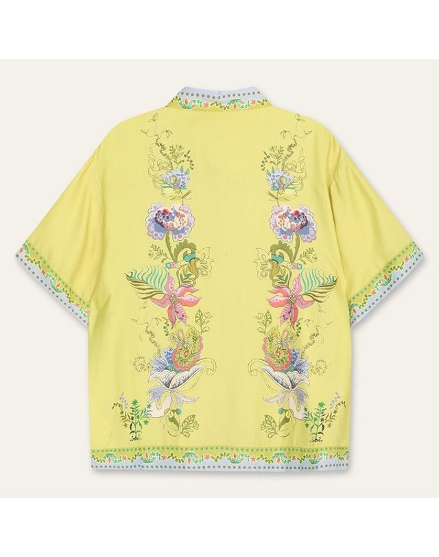 오일리 [갤러리아] (26S/S)오일릴리 빙가스 케이 반팔 블라우스(OWISABL018-040) 착용컷