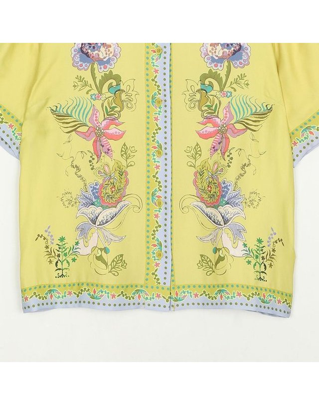 오일리 [갤러리아] (26S/S)오일릴리 빙가스 케이 반팔 블라우스(OWISABL018-040) 착용컷