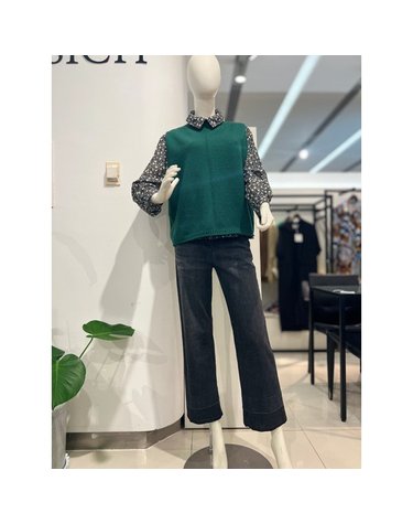 [갤러리아] 안지크(25F/W)청바지 워싱데님팬츠 일자와이드팬츠(AJ3DL1110)