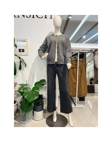 [갤러리아] 안지크갤러리아백화점(25F/W)니트가디건  짧은가디건 겨울니트가디건(AJ4KC5150)