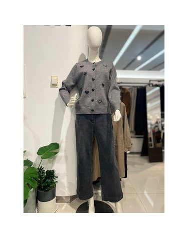 [갤러리아] 안지크갤러리아백화점(25F/W)니트가디건  가디건 겨울니트가디건(AJ4KC5140)
