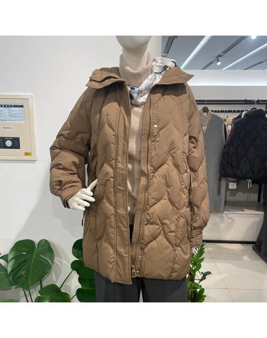 [갤러리아] 갤러리아백화점안지크(25F/W)경량패딩 75cm하프기장패딩 경량패딩(AJ4DW5230)