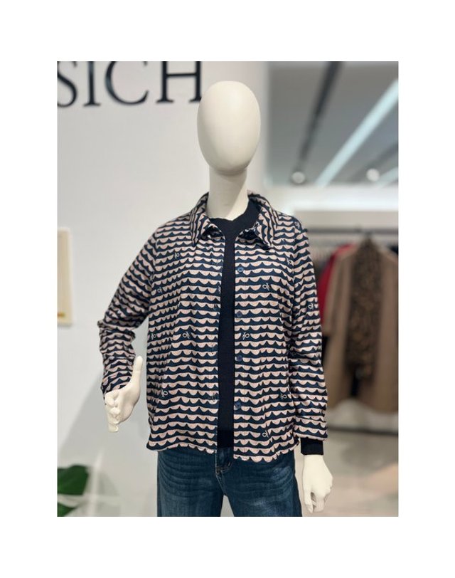 안지크 [갤러리아] 안지크갤러리아(25F/W)셔츠 따스한블라우스 체크셔츠 보드라운셔츠(AJ4BL5130) 착용컷