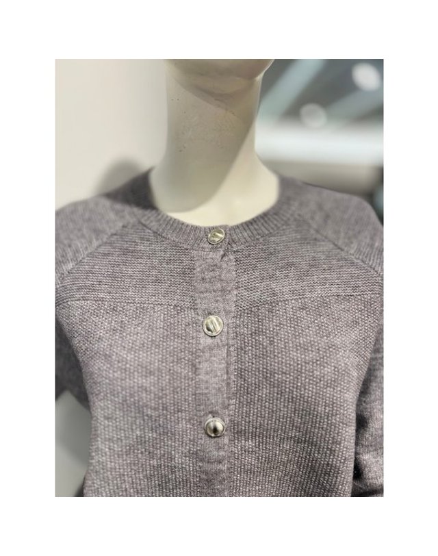 안지크 [갤러리아] 안지크갤러리아백화점(25F/W)니트가디건 짧은가디건 겨울니트가디건(AJ4KC5190) 착용컷