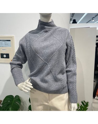 [갤러리아] 안지크(25F/W)니트티 폭신한반폴라니트 순모니트(AJ4KP6120)