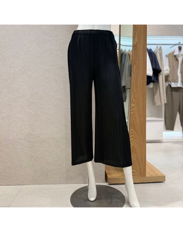 안지크 [갤러리아] 안지크(25S/S)여름바지 지짐이바지 플리츠바지 일자주름바지(AJ2SL5200) 착용컷