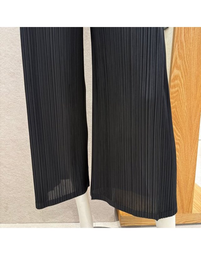 안지크 [갤러리아] 안지크(25S/S)여름바지 지짐이바지 플리츠바지 일자주름바지(AJ2SL5200) 착용컷