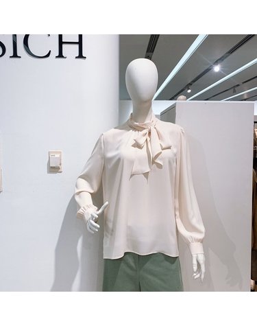 [갤러리아] 안지크23F/W(80%마감한정수량)셔츠 쉬폰블라우스 스카프블라우스(AH3BL5180)