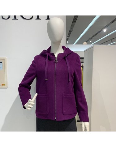 [갤러리아] 안지크(23F/W마감특가한정수량)울점퍼 울후드점퍼 후드쟈켓점퍼(AH4JP5100)
