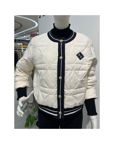 [갤러리아] 안지크24S/S(80%특가한정수량)경량패딩 숏패딩 라운드넥구스패딩(AI1DW1100)