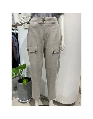[갤러리아] 안지크(23F/W)정장바지 겨울바지기모배기팬츠(AH4SL1150)
