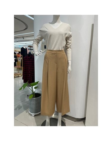 [갤러리아] 안지크(24S/S) 와이드팬츠 원턱팬츠 정장바지 (AI1SL1120)