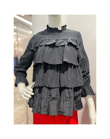 [갤러리아] 안지크(24S/S) 프릴 러블리한 블라우스  (AI1BL1150)