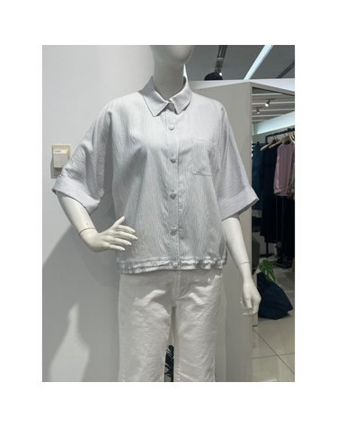 [갤러리아] 안지크(24S/S70%마감특가한정수량)여름셔츠 넉넉한루즈핏 카라셔츠(AI2BL5270)