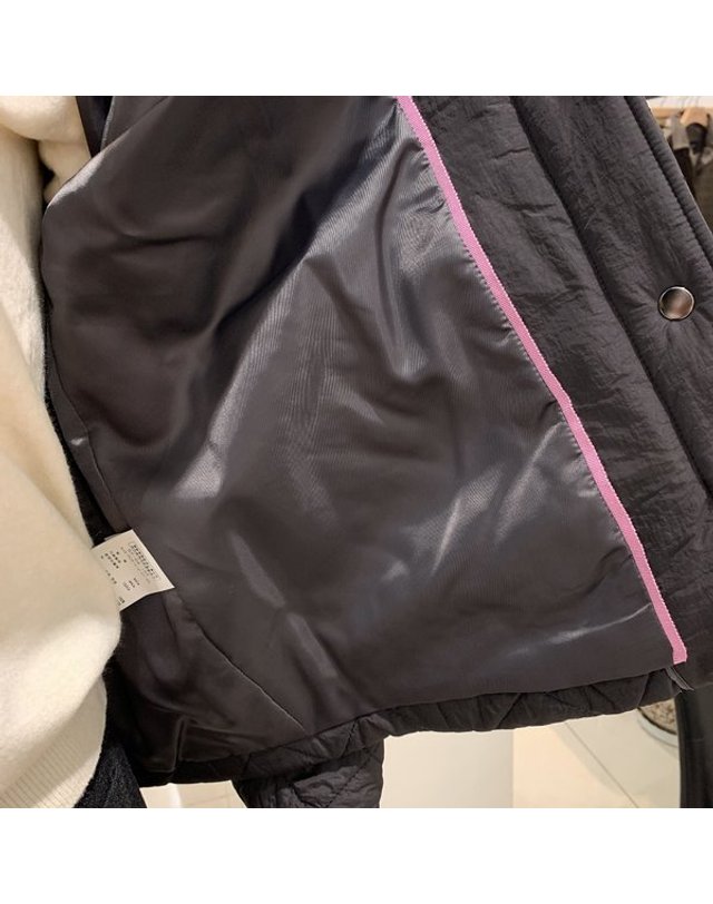안지크 [갤러리아] 안지크23F/W패딩 단정한심플패딩 나그랑패딩(AH3PD5100 착용컷