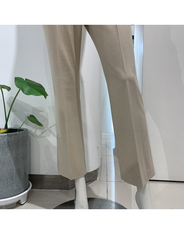 안지크 [갤러리아] 안지크 정장바지 기모바지 정장핏라인바지 (AH4SL5110) 착용컷