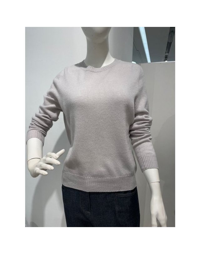 안지크 [갤러리아] 안지크(23F/W) 따스한 보들한 얇은니트 머플러셋트니트 (AH4KP1130) 착용컷