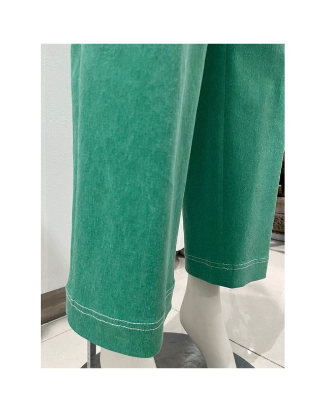 안지크 [갤러리아] 안지크(24S/S) 일자라인면바지 면바지 AI1SL1130 착용컷