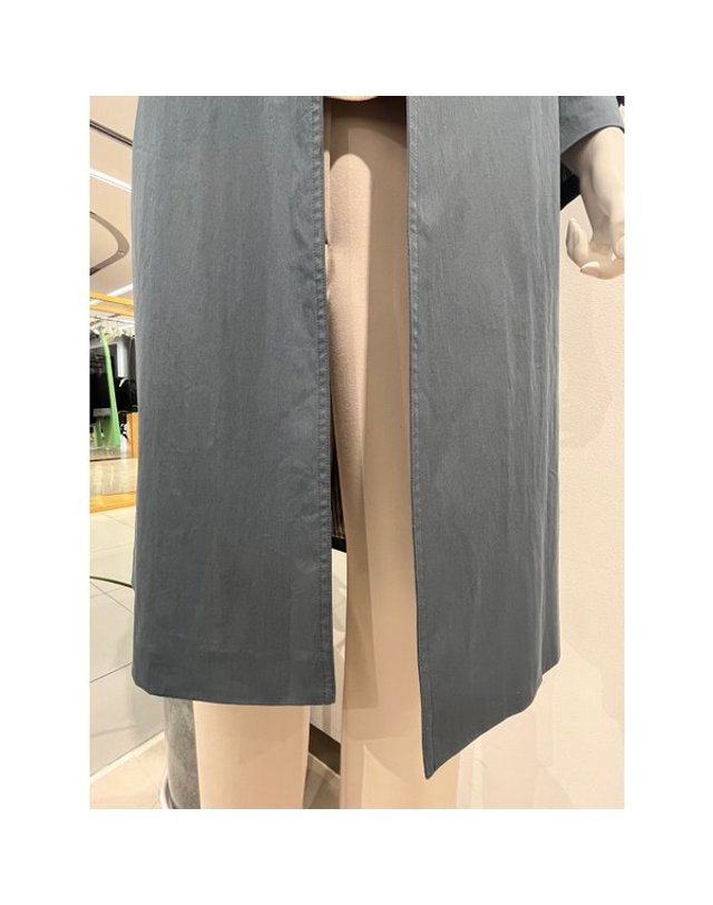 안지크 [갤러리아] 갤러리아백화점(안지크24S/S)70% 면바바리 캐쥬얼트렌치코트(AI1BR5120) 착용컷