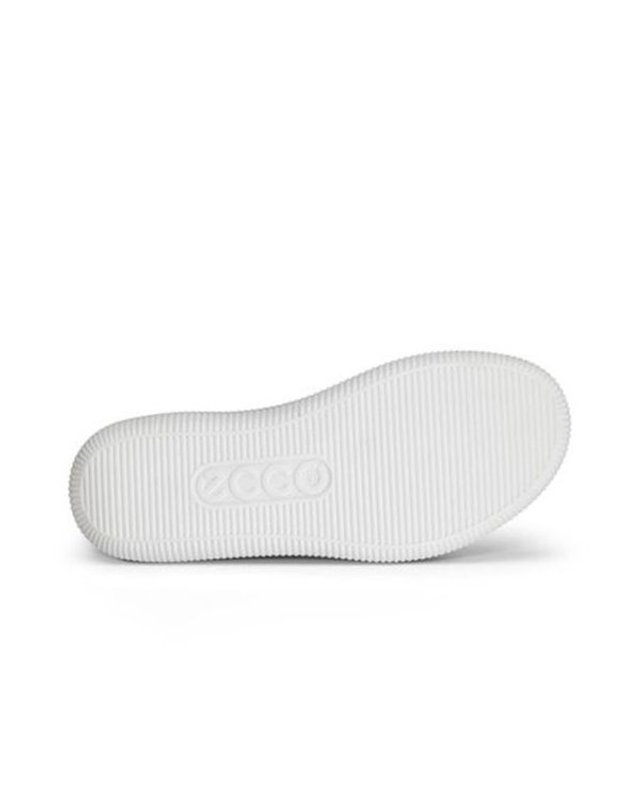 에코 [갤러리아] ECCO 남성 스니커즈 소프트 제로 화이트 537754-52292 착용컷